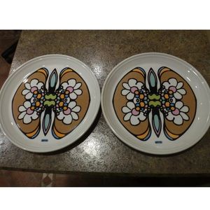 1960'S PETER MAX CHINA PLATES PSYCHEDELIC DESIGN‎